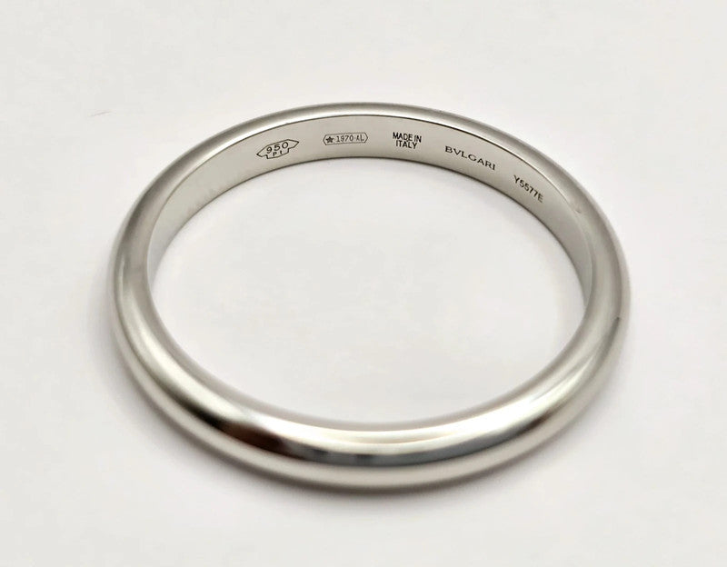 Bvlgari - Platinum Fedi Ring - Size 54