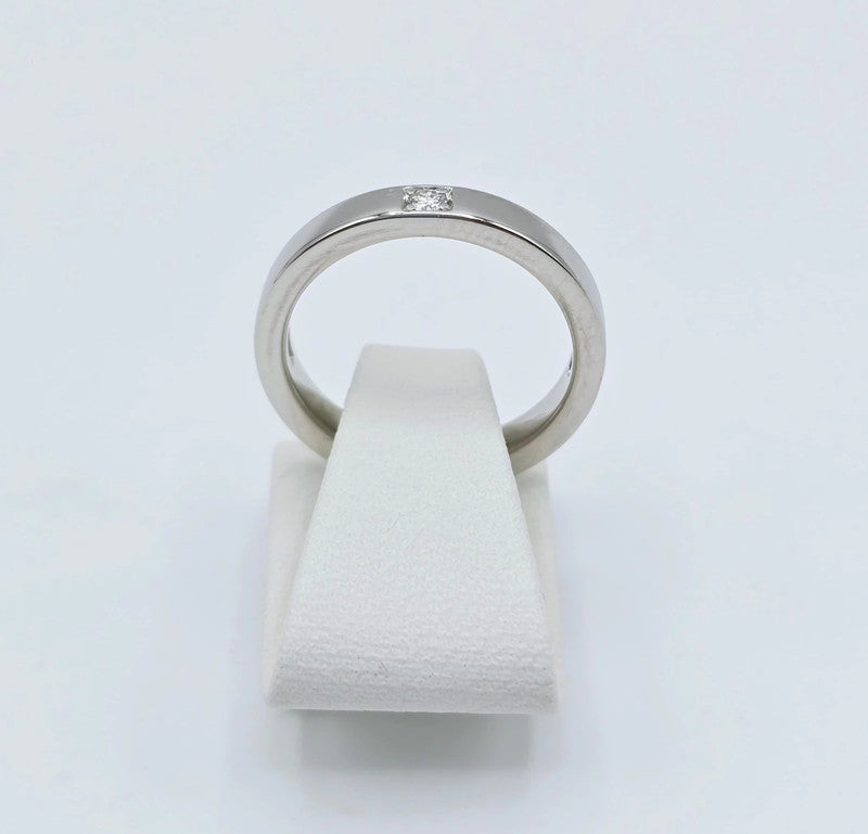 Bvlgari - Platinum MarryMe Ring with Diamond - Size 48