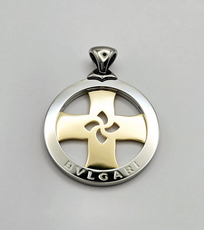 Bvlgari - 18ct. Tondo Cross - Pendant