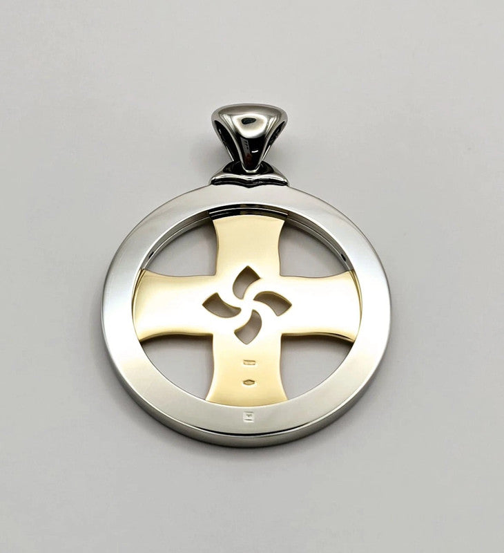 Bvlgari - 18ct. Tondo Cross - Pendant