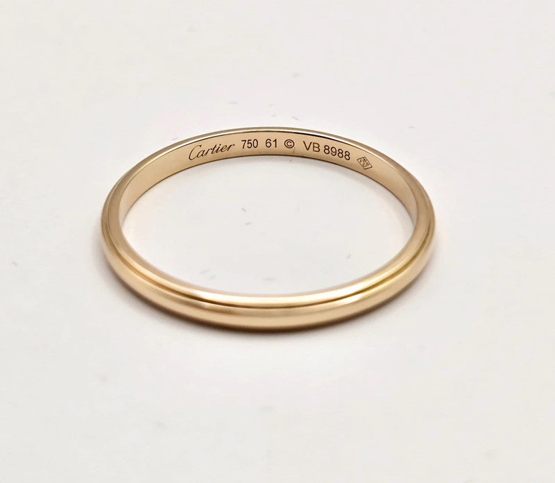 Cartier - 18ct. Rose Gold D'Amour Ring - Size 61