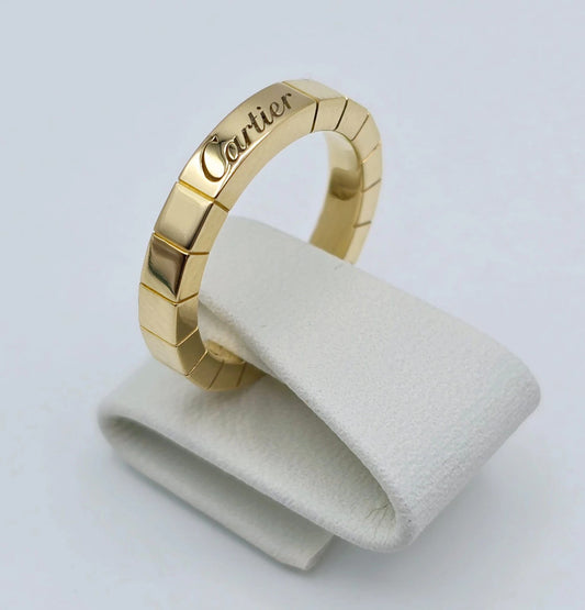 Cartier - 18ct. Yellow Gold Lanières Ring - Size 47