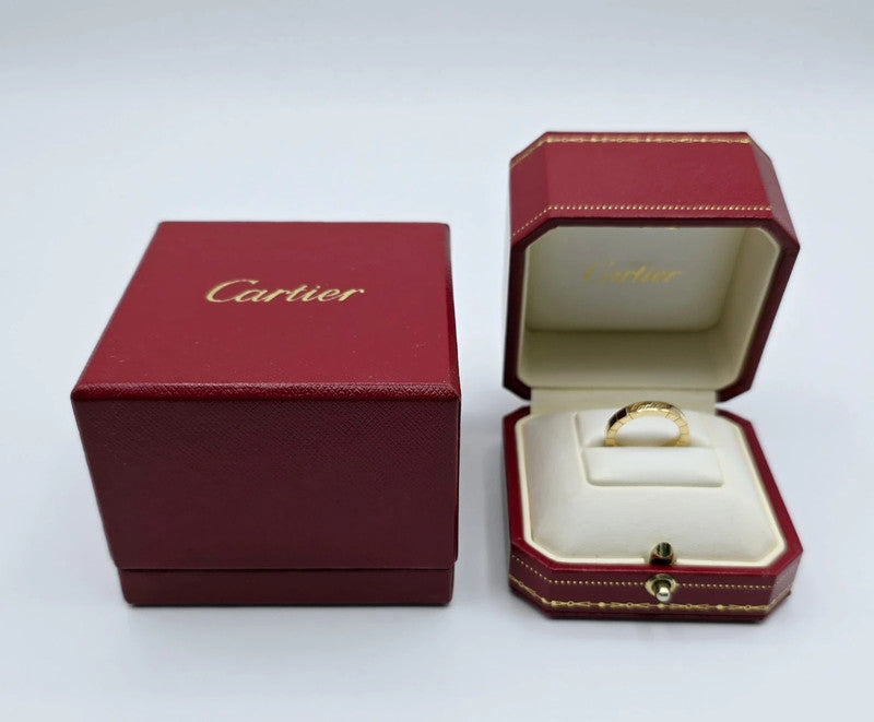 Cartier - 18ct. Yellow Gold Lanières Ring - Size 47