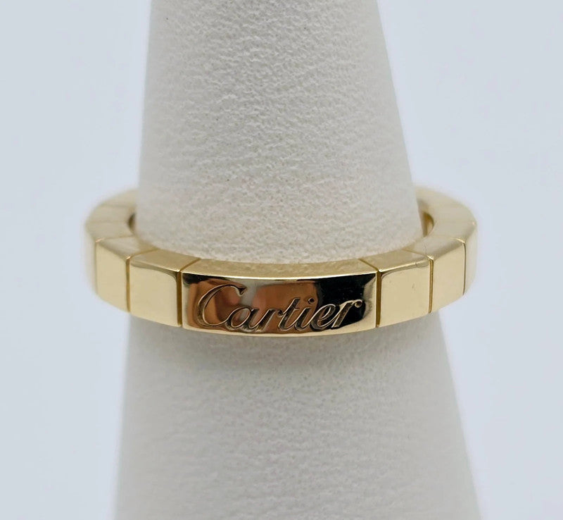 Cartier - 18ct. Yellow Gold Lanières Ring - Size 47