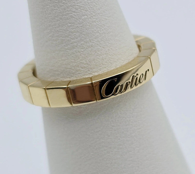 Cartier - 18ct. Yellow Gold Lanières Ring - Size 47