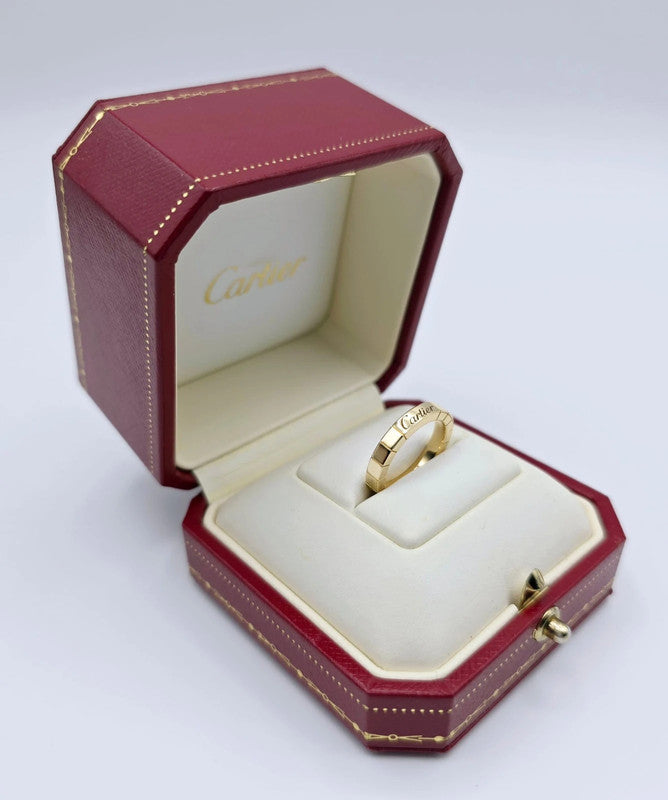 Cartier - 18ct. Yellow Gold Lanières Ring - Size 47