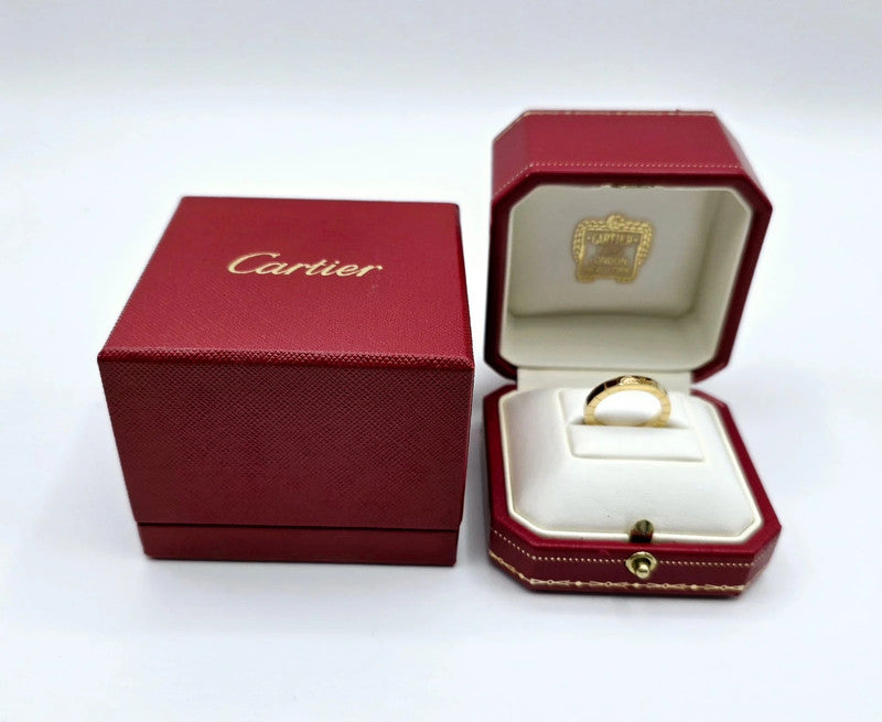 Cartier - 18ct. Yellow Gold Lanières Ring - Size 49