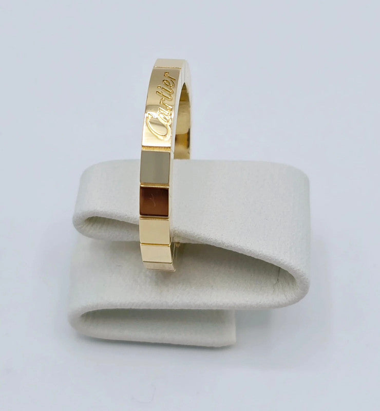 Cartier - 18ct. Yellow Gold Lanières Ring - Size 49