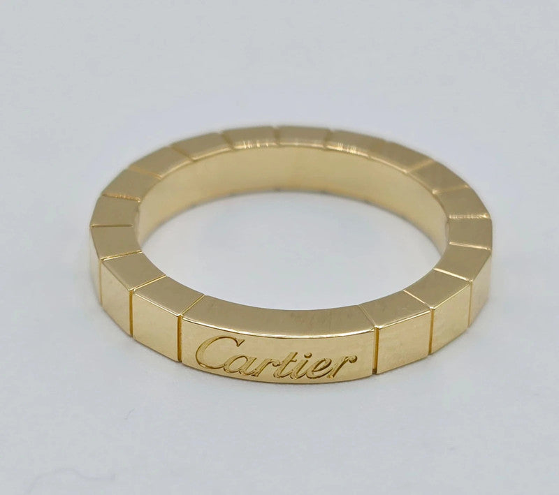 Cartier - 18ct. Yellow Gold Lanières Ring - Size 49