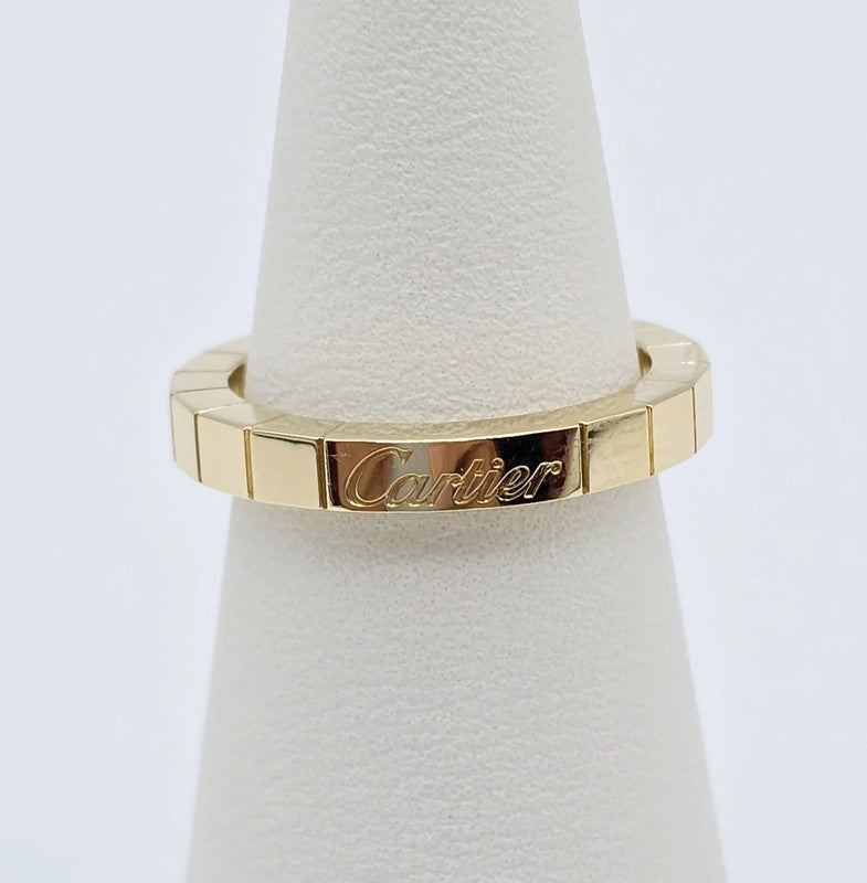 Cartier - 18ct. Yellow Gold Lanières Ring - Size 49