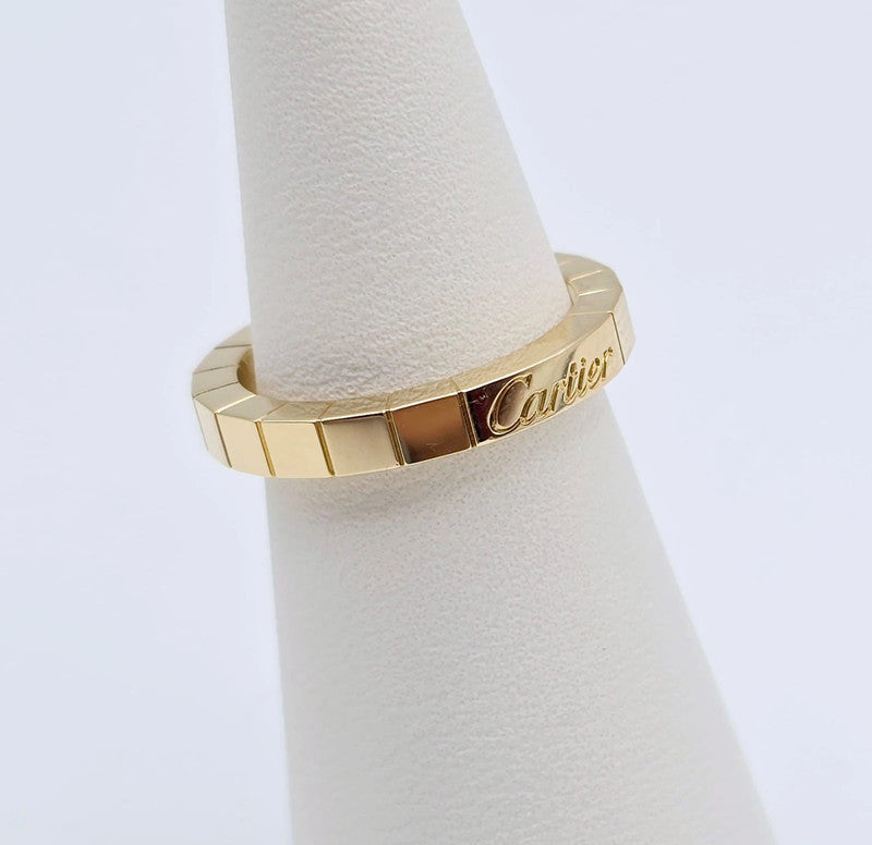 Cartier - 18ct. Yellow Gold Lanières Ring - Size 49