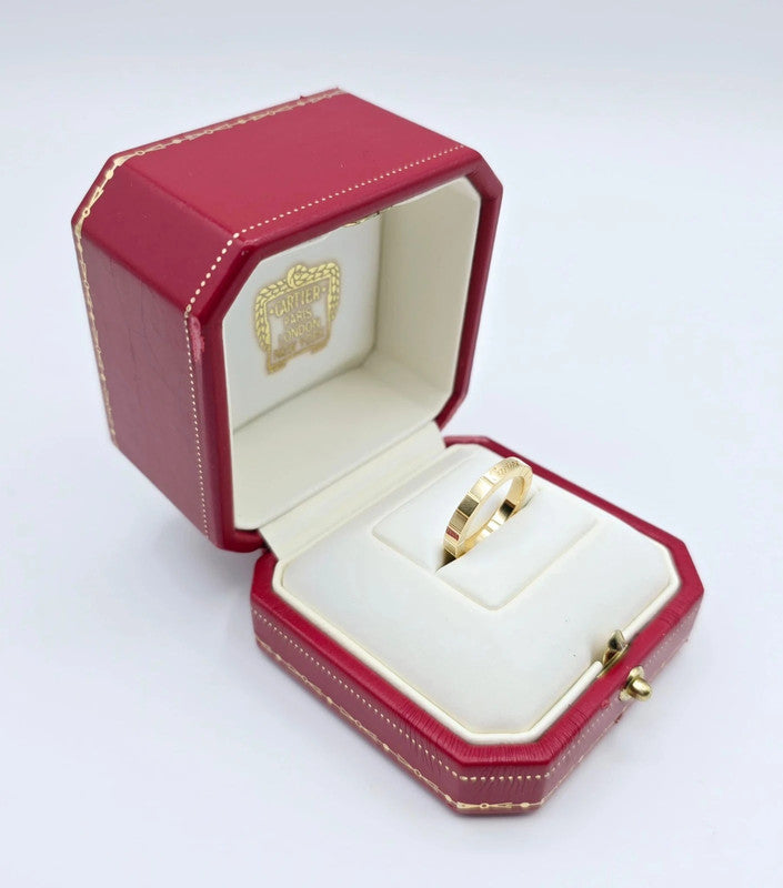 Cartier - 18ct. Yellow Gold Lanières Ring - Size 49