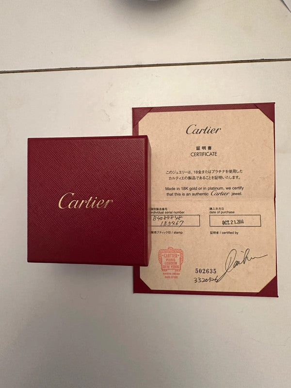 Cartier - 18ct. Gold Love Me Ring Set - Size 48