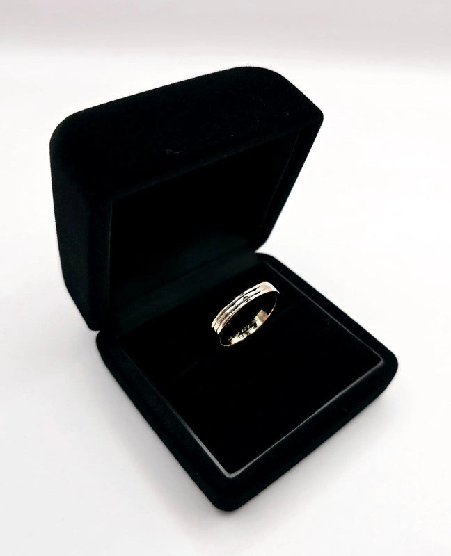 Cartier - Tricolor 18ct. Gold Vendome (Pinky) Ring - Size 58