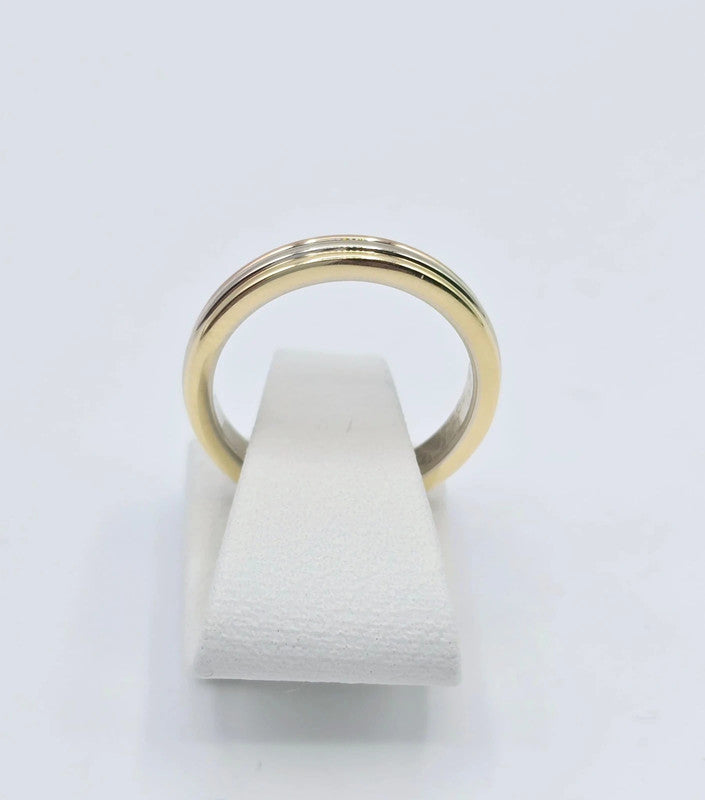 Cartier - Tricolor 18ct. Gold Vendome (Pinky) Ring - Size 58