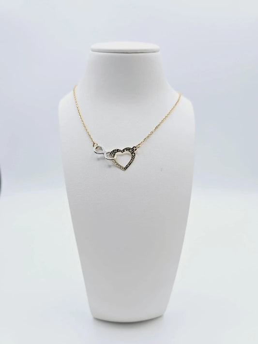 Tesoro Di Milano - 18ct. Gold Handmade Infinity Necklace