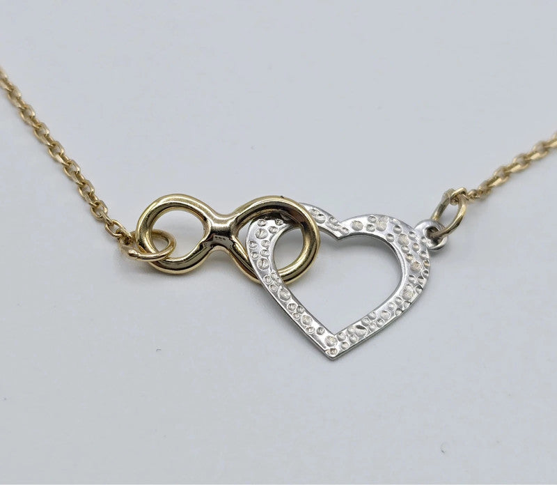 Tesoro Di Milano - 18ct. Gold Handmade Infinity Necklace