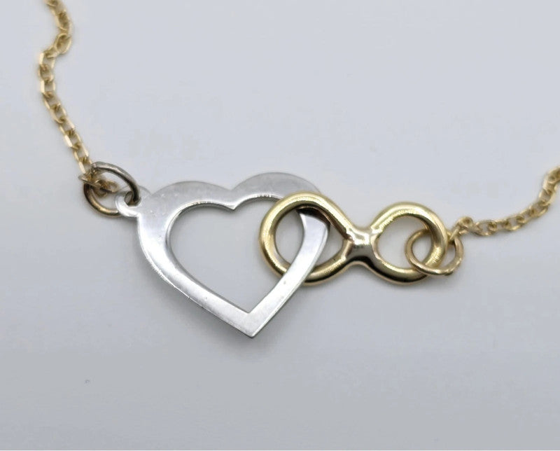 Tesoro Di Milano - 18ct. Gold Handmade Infinity Necklace