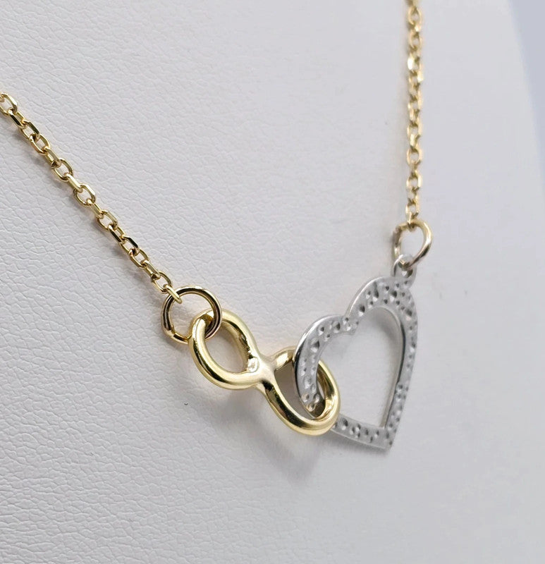 Tesoro Di Milano - 18ct. Gold Handmade Infinity Necklace