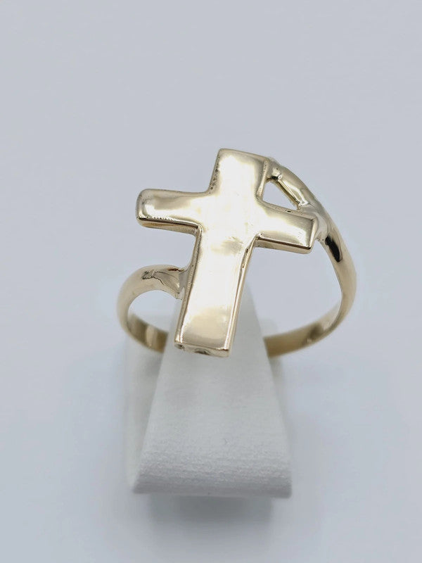 Tesoro Di Milano - 18ct Cross Ring - Size 60