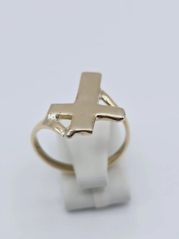 Tesoro Di Milano - 18ct Cross Ring - Size 60