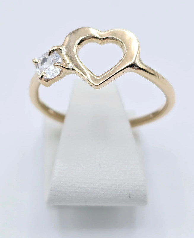 Tesoro Di Milano - 18ct Heart Ring - Size 58