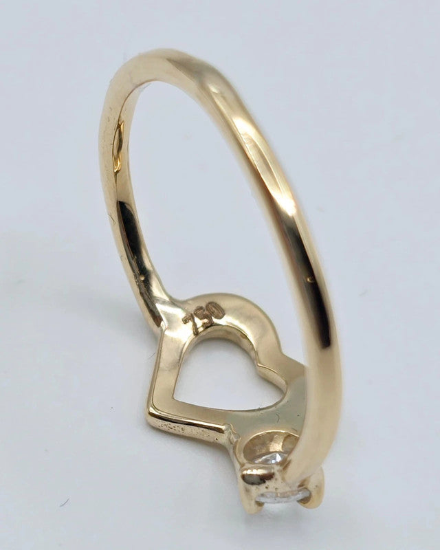 Tesoro Di Milano - 18ct Heart Ring - Size 58