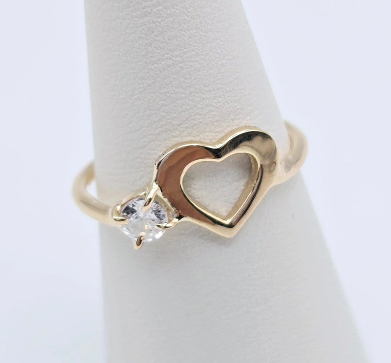 Tesoro Di Milano - 18ct Heart Ring - Size 58