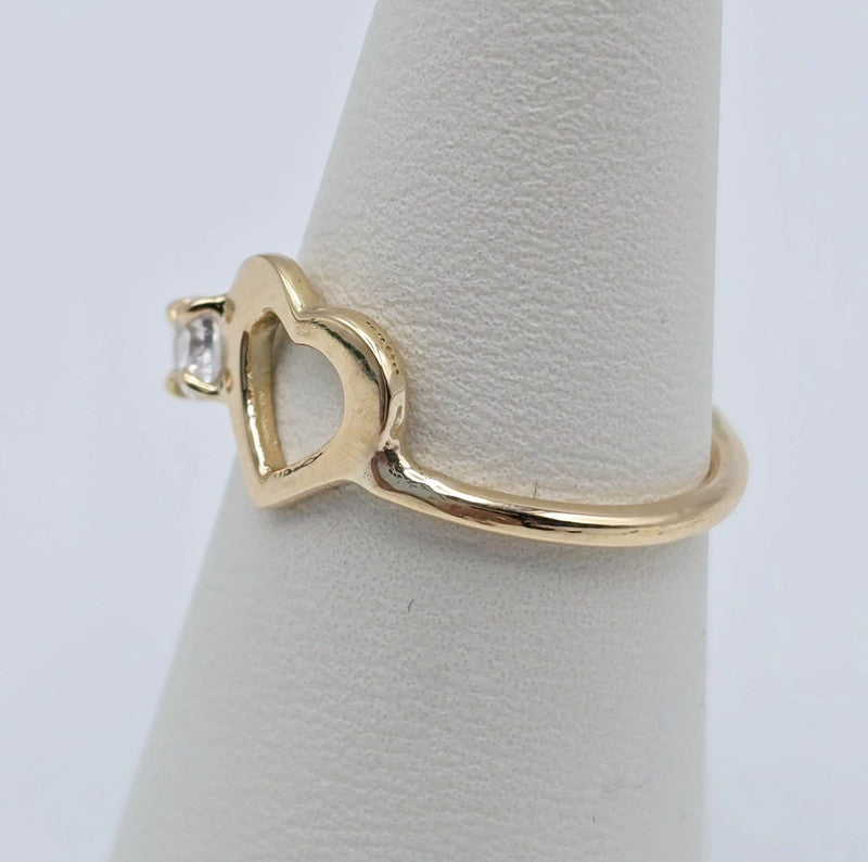 Tesoro Di Milano - 18ct Heart Ring - Size 58