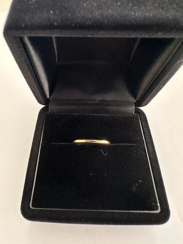 Tiffany & Co. - 18ct. Gold Band Ring- Size 48