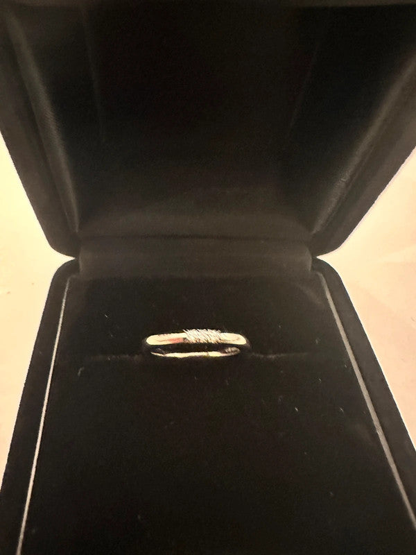 Tiffany & Co. - Platinum Forever Ring with Diamonds - Size 44