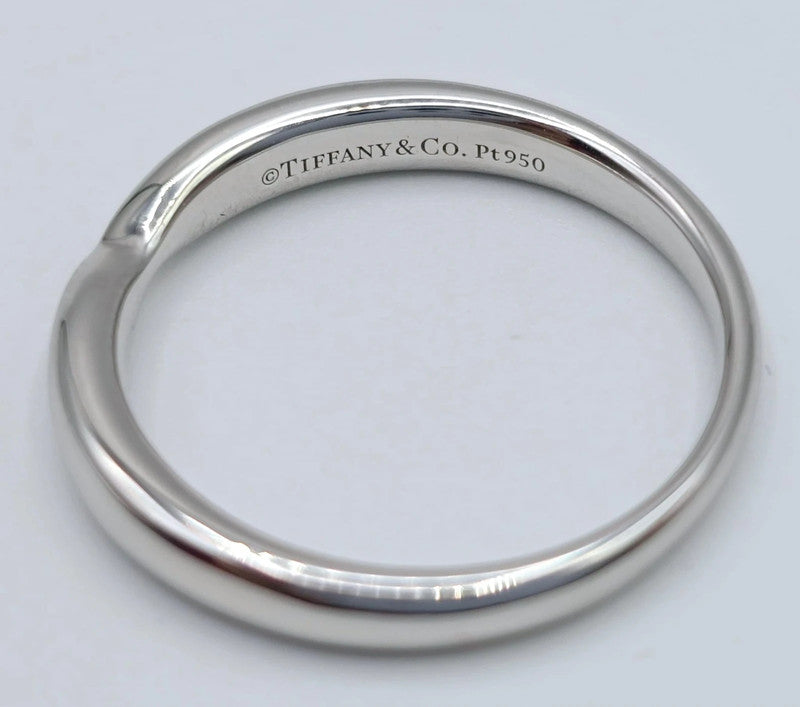 Tiffany & Co. - Platinum Harmony Ring - Size 52