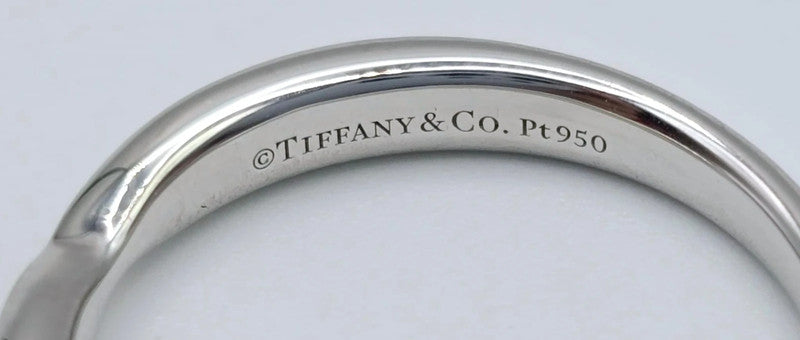 Tiffany & Co. - Platinum Harmony Ring - Size 52