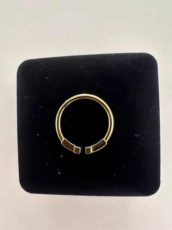 Tiffany & Co. - 18ct. Yellow Gold T-Wire Ring - Size 51