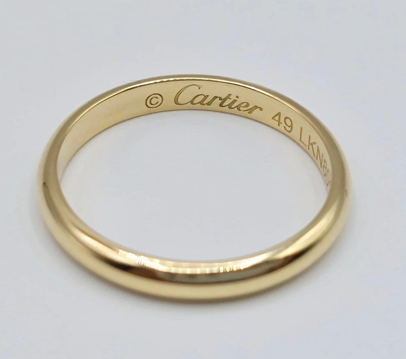 Cartier - 18ct. Yellow Gold 1895 Ring - Size 49