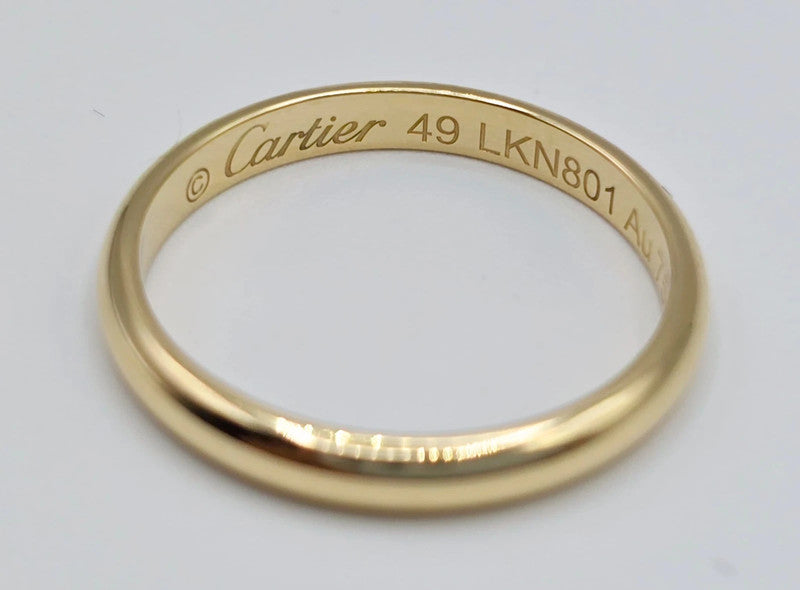 Cartier - 18ct. Yellow Gold 1895 Ring - Size 49