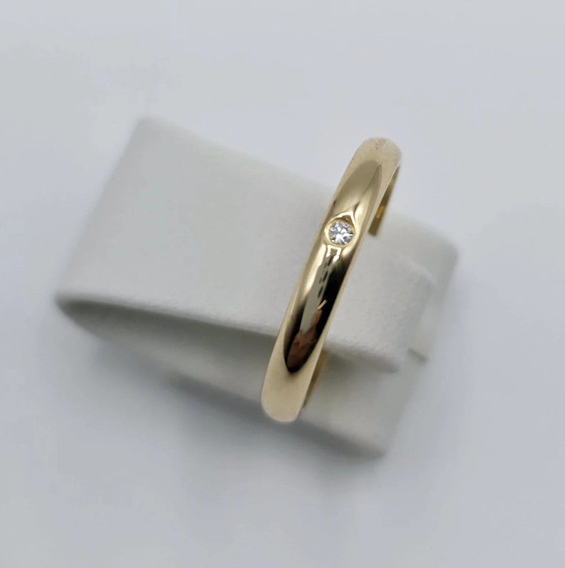 Cartier - 18ct. Yellow Gold Ring 1895 with Diamond - Size 49