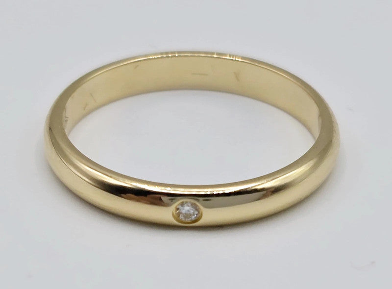 Cartier - 18ct. Yellow Gold Ring 1895 with Diamond - Size 49