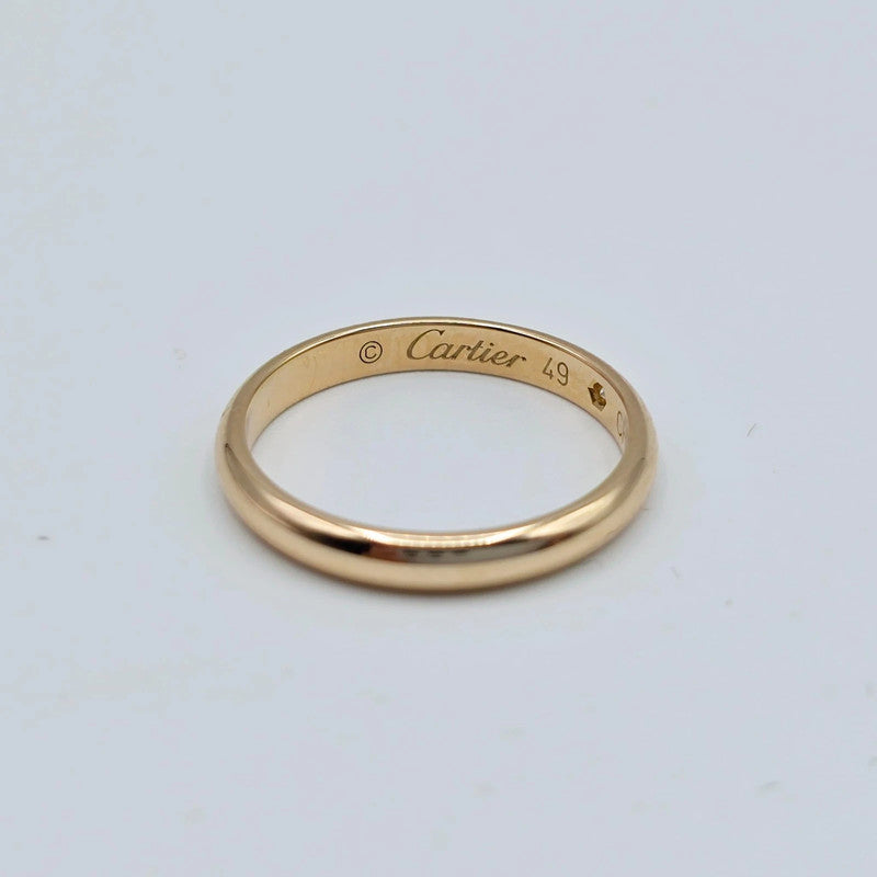 Cartier - 18ct. Gold 1895 Ring with Diamond - Size 49