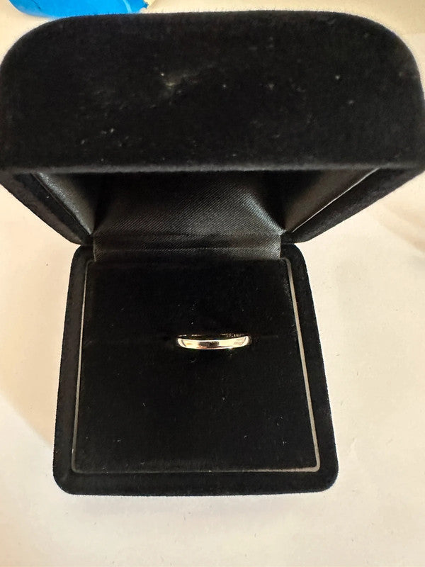 Cartier - Platinum Band Ring - Size 48